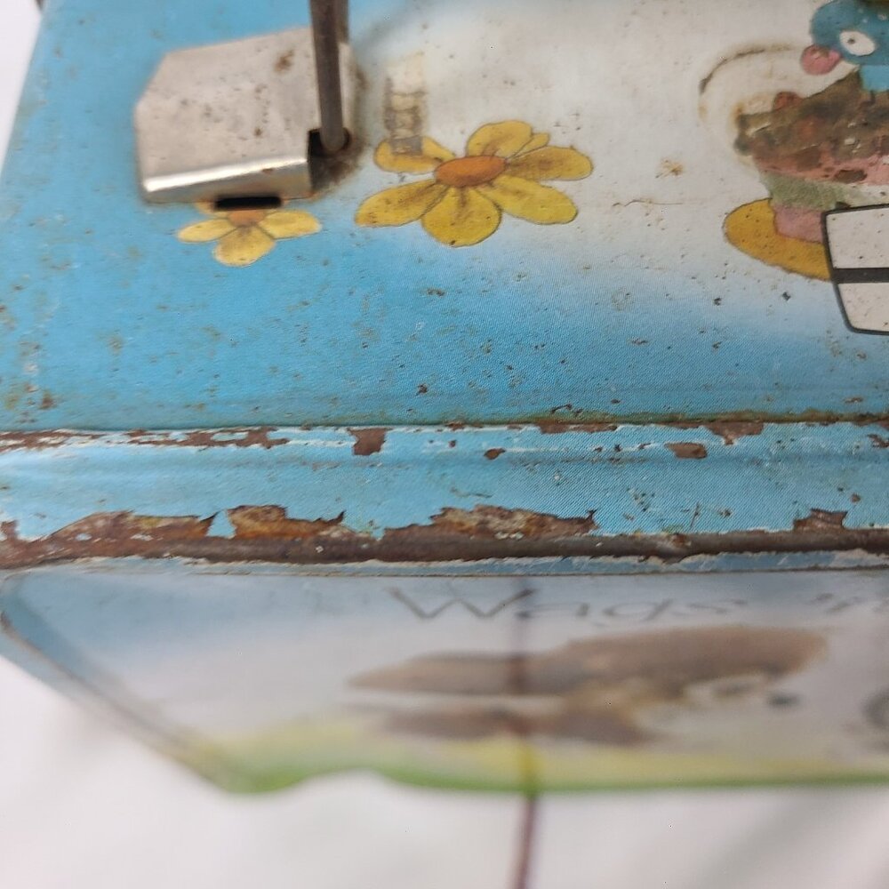 Vintage 1978 Wags 'N Whiskers Metal Lunch Box with ‎ NO Thermos - Picture 4 of 13